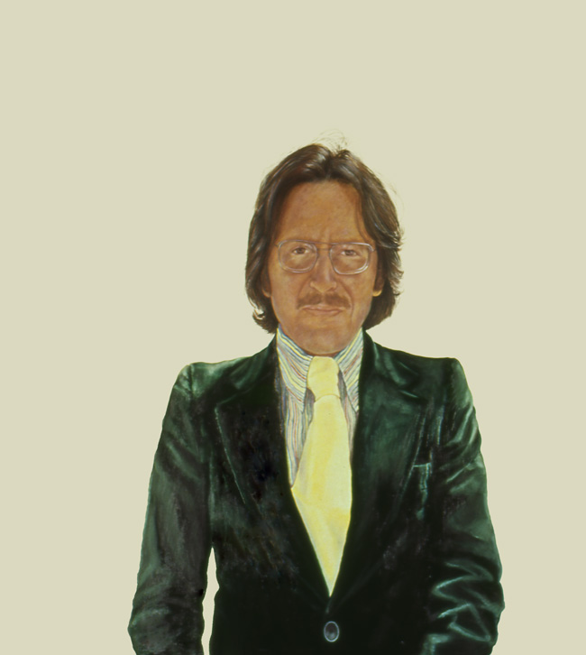 Sylvia Shap Realist Artist: Portrait of 'Maurice Tuchman'