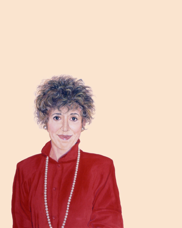 Sylvia Shap Realist Artist: Portrait of 'Nancy Kattler'
