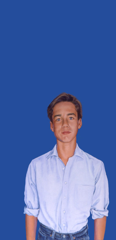 Sylvia Shap Realist Artist: Portrait of 'Harrison Moss'
