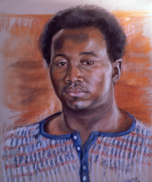 Sylvia Shap Realist Artist: Portrait of 'Ernie'