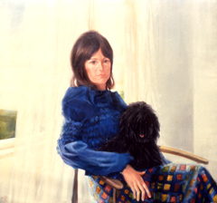 Sylvia Shap Realist Artist: Portrait of 'Alex Morganstern'