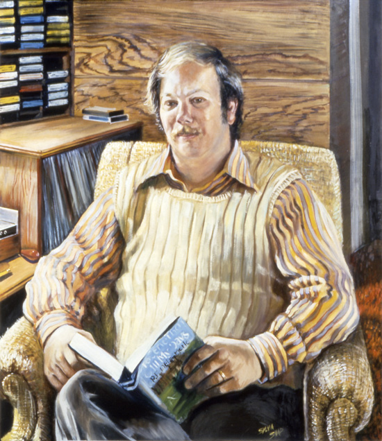 Sylvia Shap Realist Artist: Portrait of 'Bob Willard'
