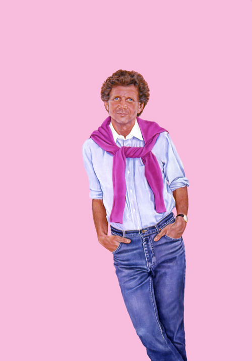 Sylvia Shap Realist Artist: Portrait of 'California Male'