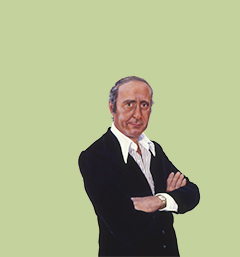 Sylvia Shap Realist Artist: Portrait of 'Henry Mancini'