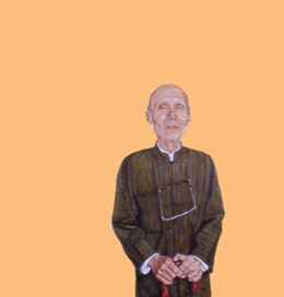Sylvia Shap Realist Artist: Portrait of 'Mr Fong'
