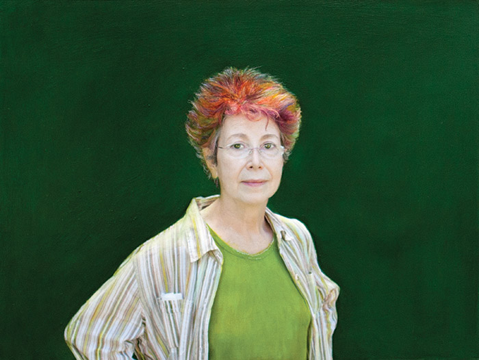 Sylvia Shap Realist Artist: Portrait of 'Autumn Self'