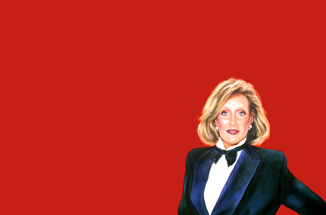 Sylvia Shap Realist Artist: Portrait of 'Bobbie Geller'